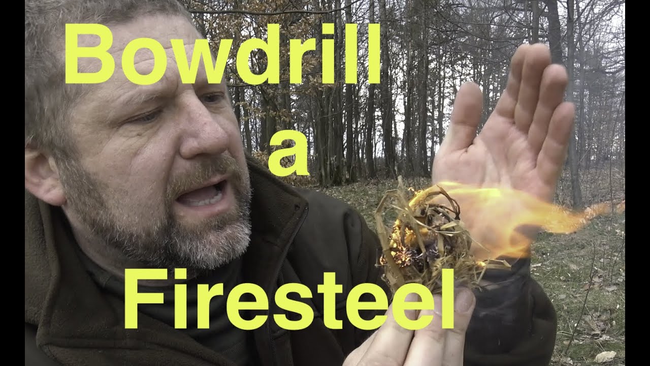 Jak najít vhodný materiál na Bowdrill a další techniky rozdělávání ohně