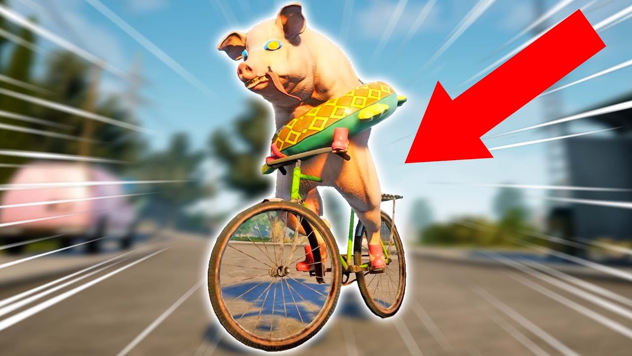 I TURNED INTO A PIG. (Goat Simulator 3)