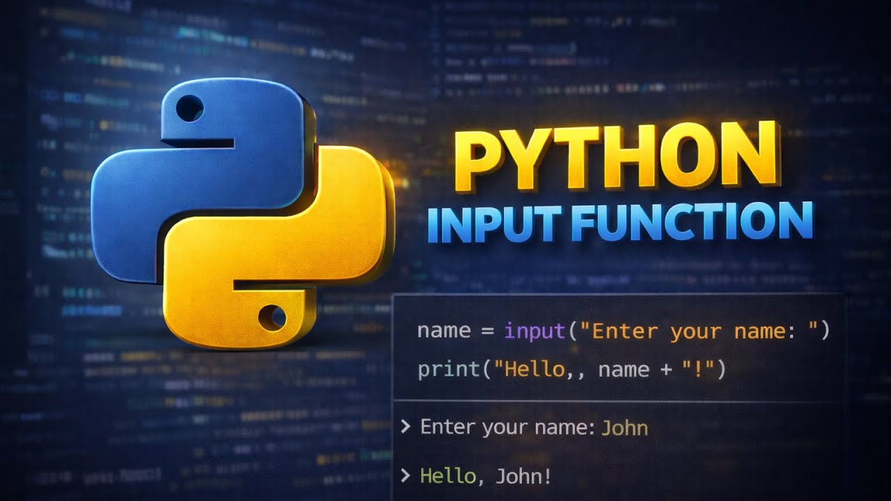 Python Input Function | Core Python Mastery in Tamil | Episode 4