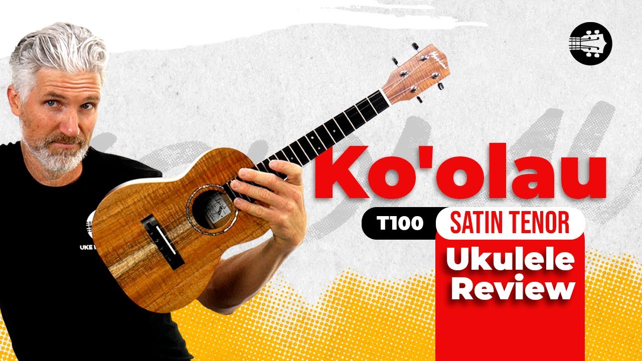 Ko'olau T-100 Premium Koa Tenor Hawaiian Ukulele Satin | #Ukulele Review