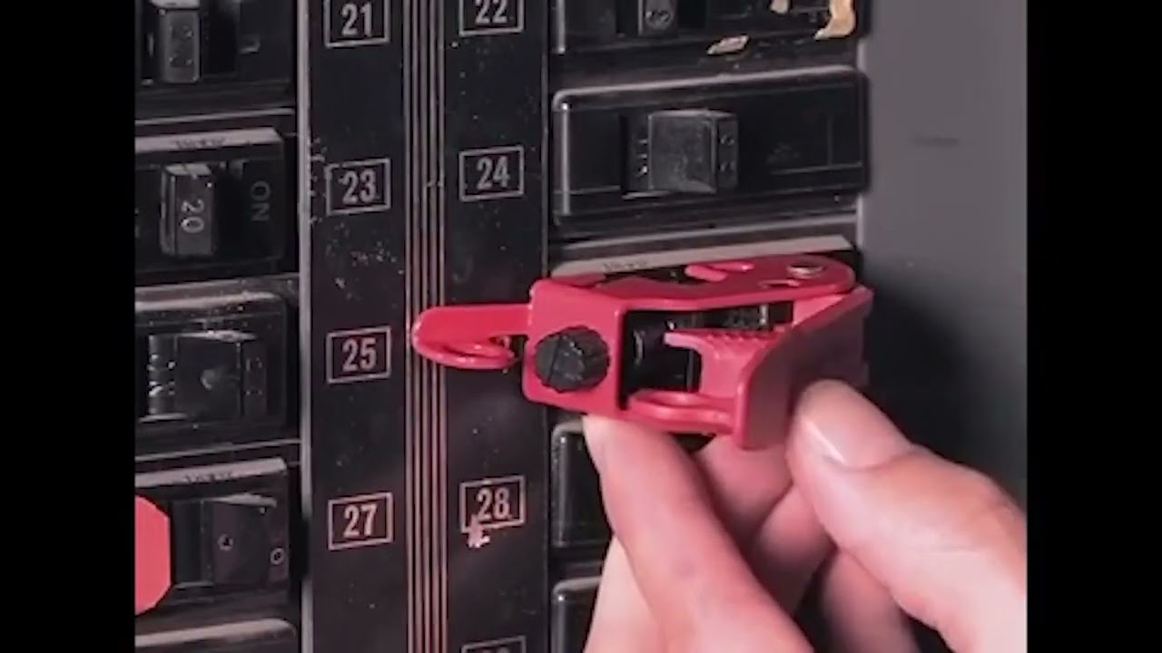 How to Use Master Lock 493B Grip Tight Circuit Breaker