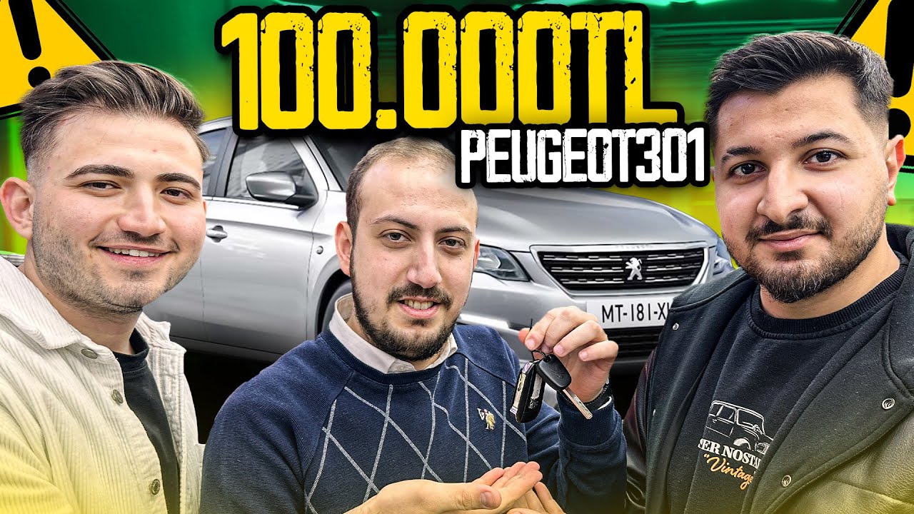 100.000 TL PEUGEOT 301 ALDIK ! NASIL MI ?