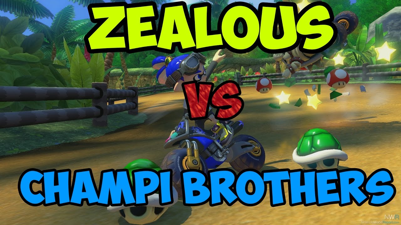 Mario Kart 8 Deluxe : Inter-Team Best-Of #1: Zealous vs Champi Brothers