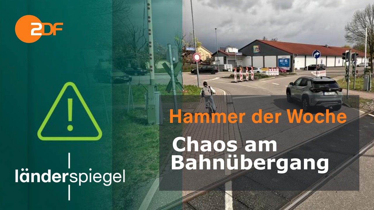 Chaos am Bahn&uuml;bergang | Hammer der Woche vom 28.03.2026 | ZDF