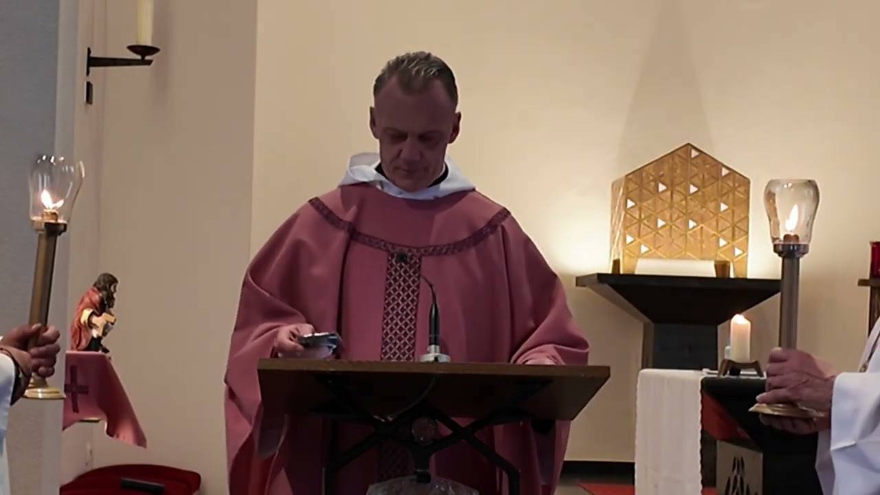 Rekolekcje Wielkopostne ks. Cezary Kraczkowski TCHR 14.03.2026 Msza swieta w Osterode