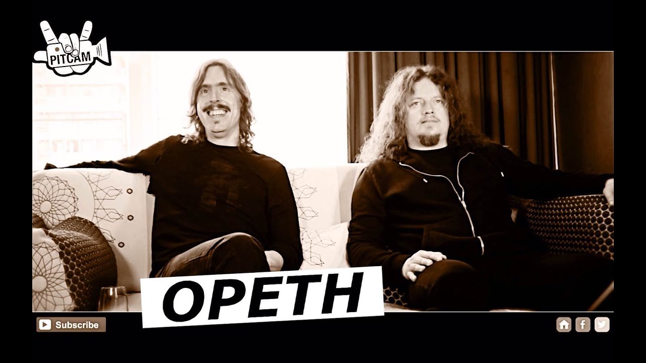 OPETH interview with Mikael Åkerfeldt and Fredrik Åkesson | www.pitcam.tv