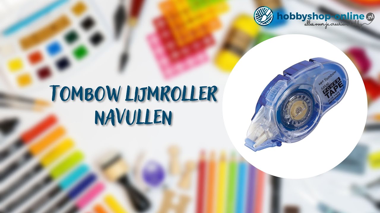 Tombow Maxi Powertape lijmroller navullen
