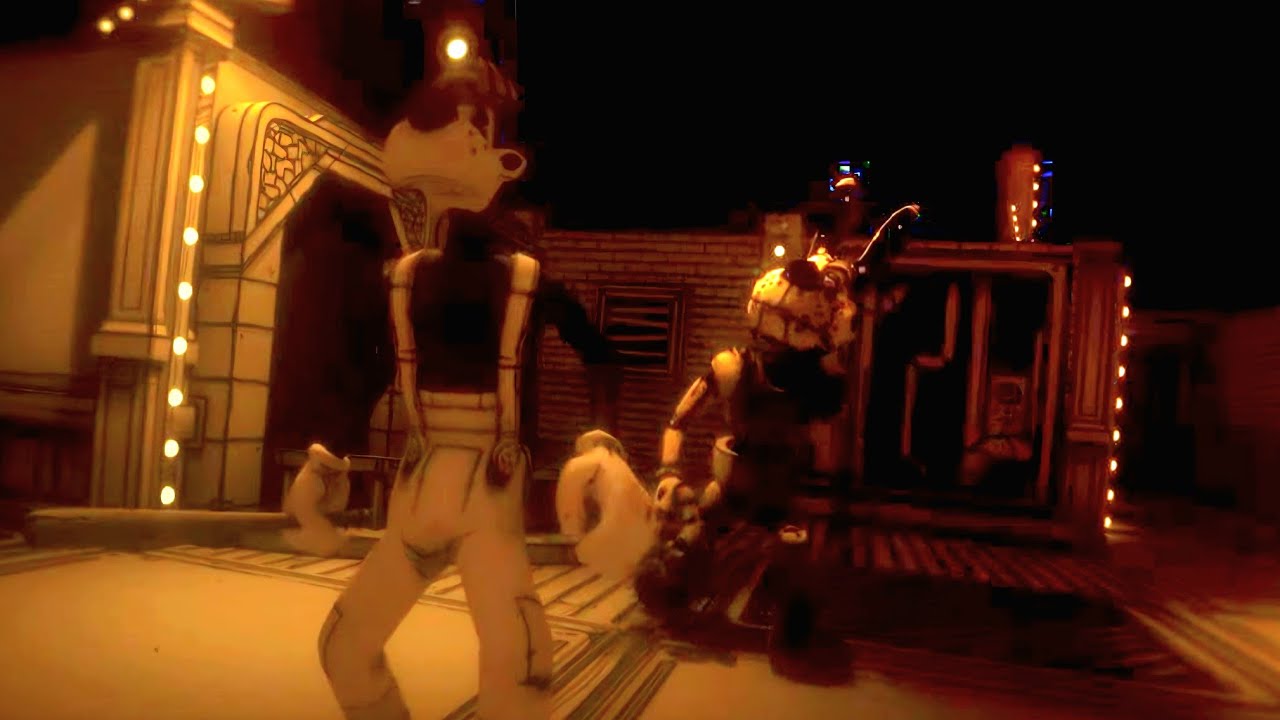 BENDY LONE WOLF - Boris Animatronic Boss Fight (4K)