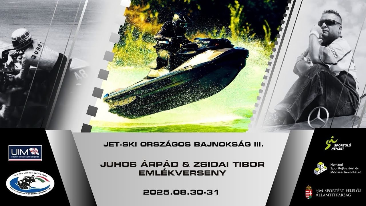 Magyar Jet-Ski Szövetség | III. Országos Bajnokság 2025 - Dunaharaszti 2. Nap