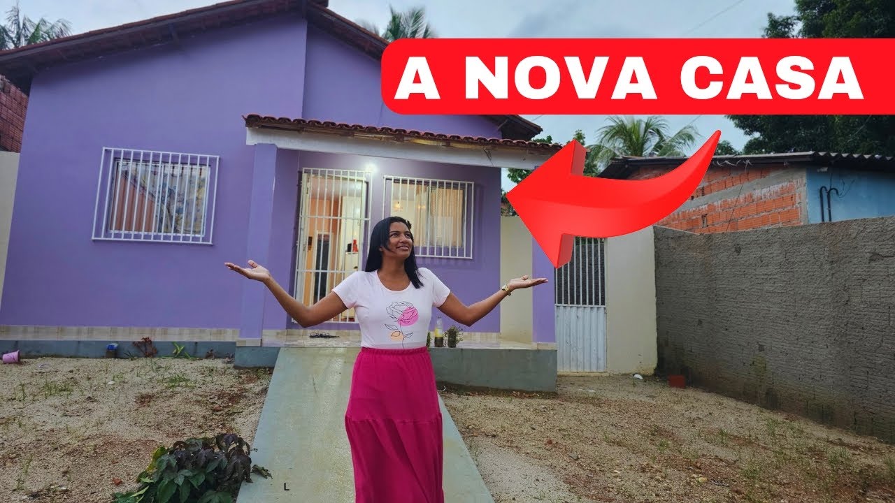 DÁ GOSTO ENTRAR NA NOVA CASA DE VANIELE DA CASTANHA