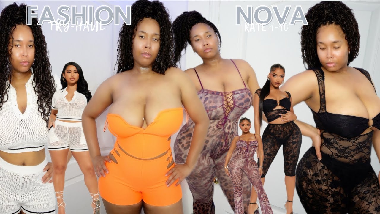 RATE MY FASHION NOVA OUTFITS WITH ME 1-10 |Try-on Haul