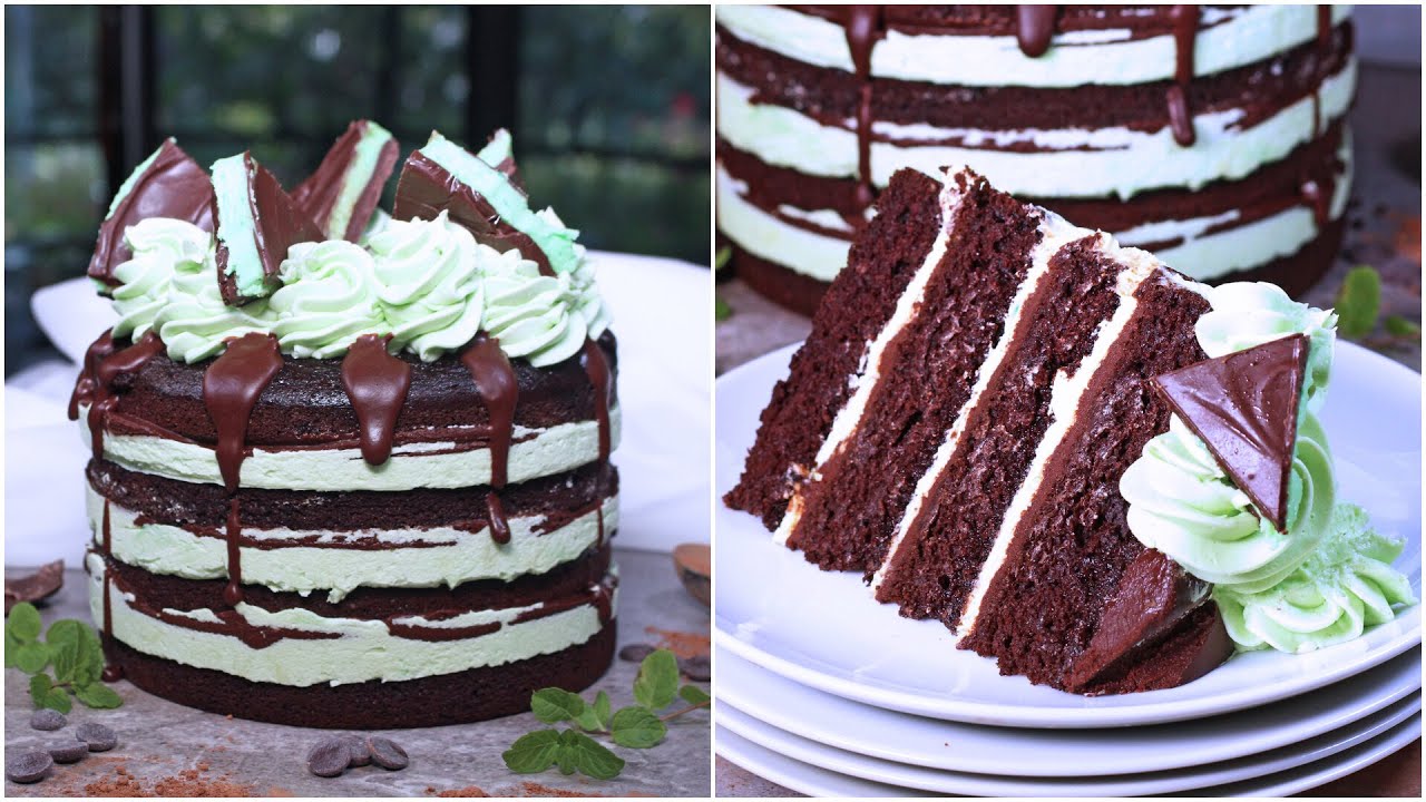 Vegan 🌱 Andes Mint Cake