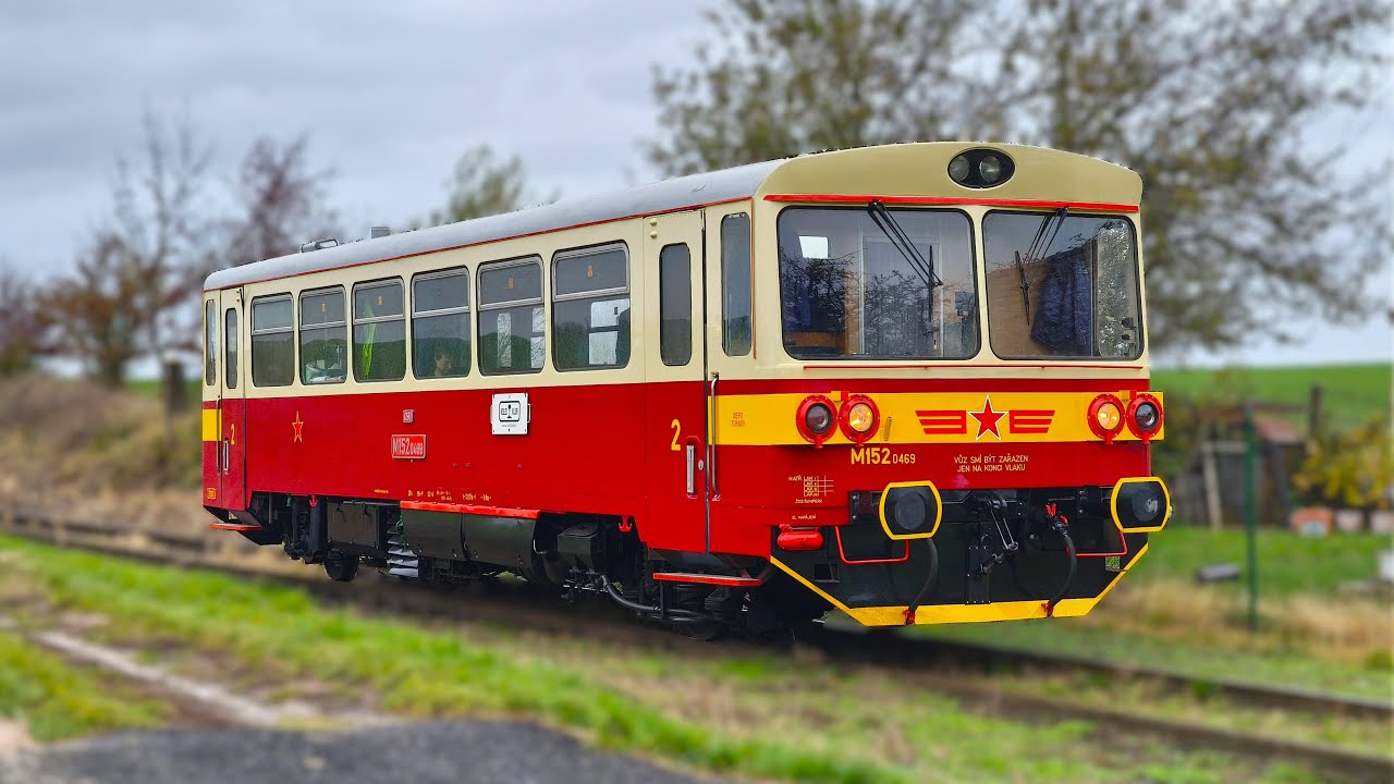 Fotojízda s M152.0469 po zpustlých lokálkách východních Čech - Přes Račice zpátky do Turnova