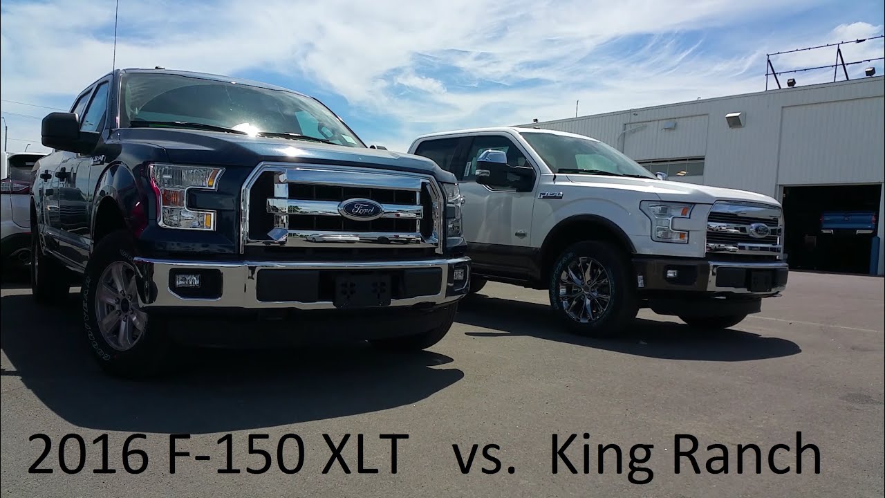 2016 Ford F-150 - XLT vs King Ranch - Walk around & Review