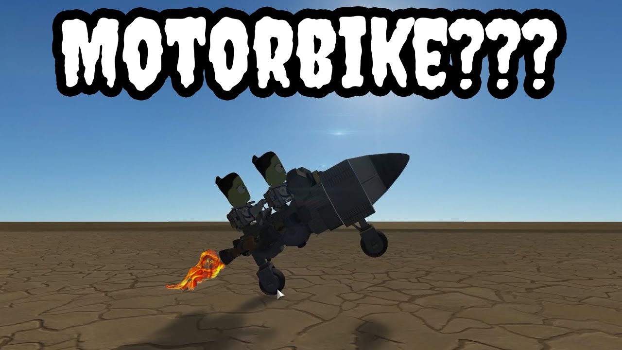 Building A Motorbike in Kerbal Space Program