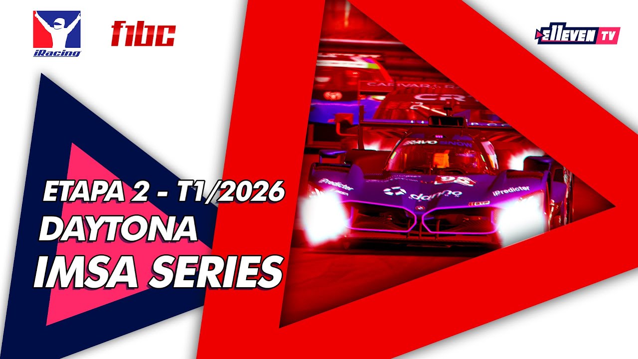 F1BC e-Sports - IMSA Series | 2ª Etapa - Daytona | 2026/1