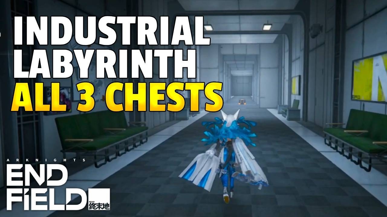 Industrial Labyrinth All Chests | Delver of the Cryptic | Arknights Endfield