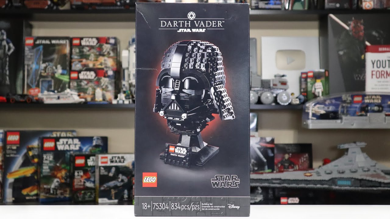 LEGO Star Wars 75304 DARTH VADER HELMET Review! (2021)