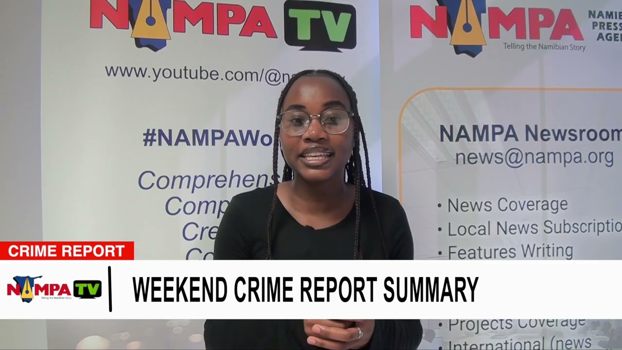 Weekend crime report summary
