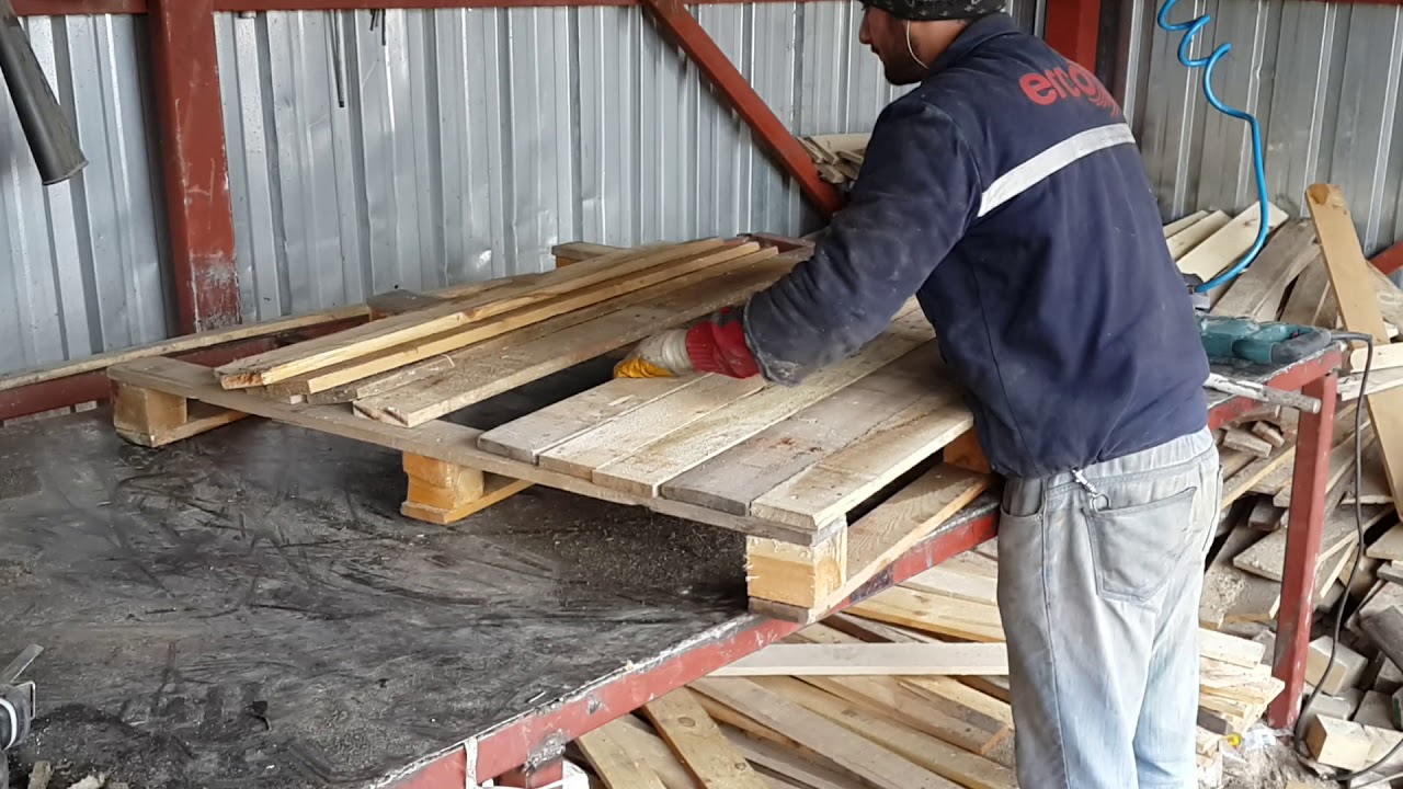 2 dakikada sıfırdan palet çakımı