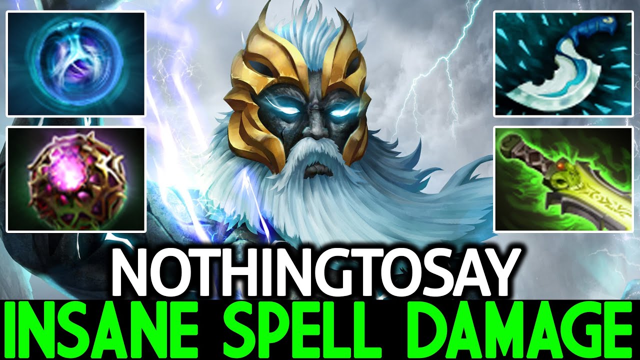 NOTHINGTOSAY [Zeus] Insane Spell Damage Counter Pick Tinker Dota 2