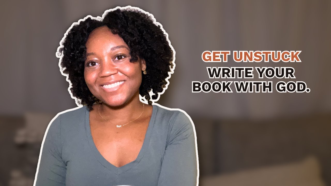Get out of your own way! Let God help you with your book.