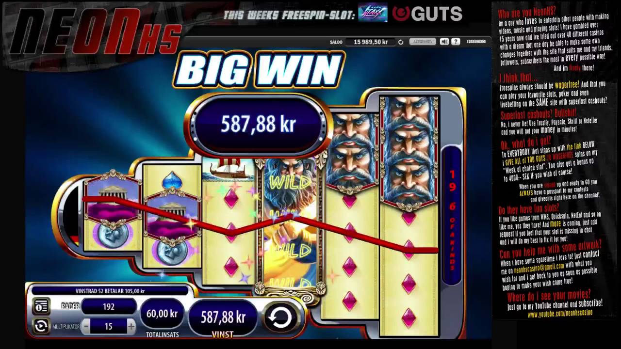 Zeus wants to dance! [&euro;6 BET]