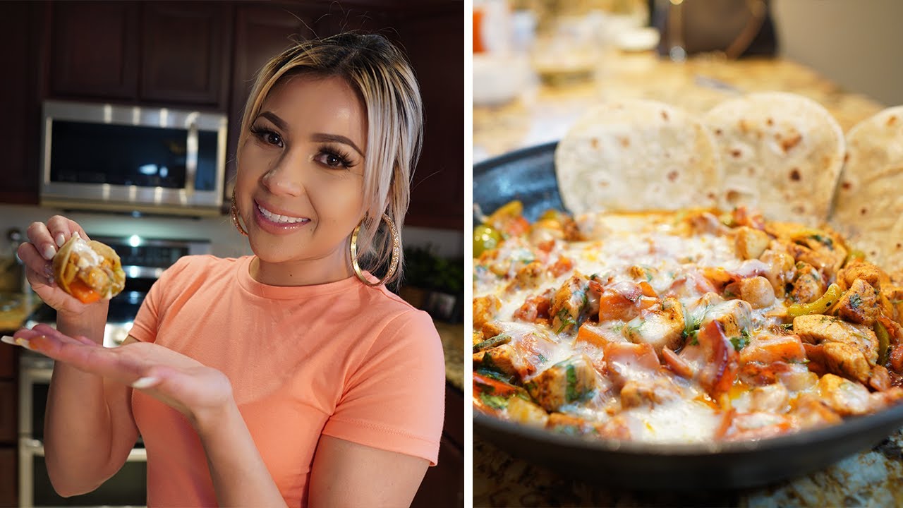 TACOS DE ALAMBRE | CHEESY FAJITA TACOS
