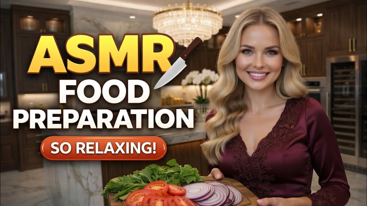 ASMR Food Preparation 🍳 Relaxing Cooking Sounds for Sleep