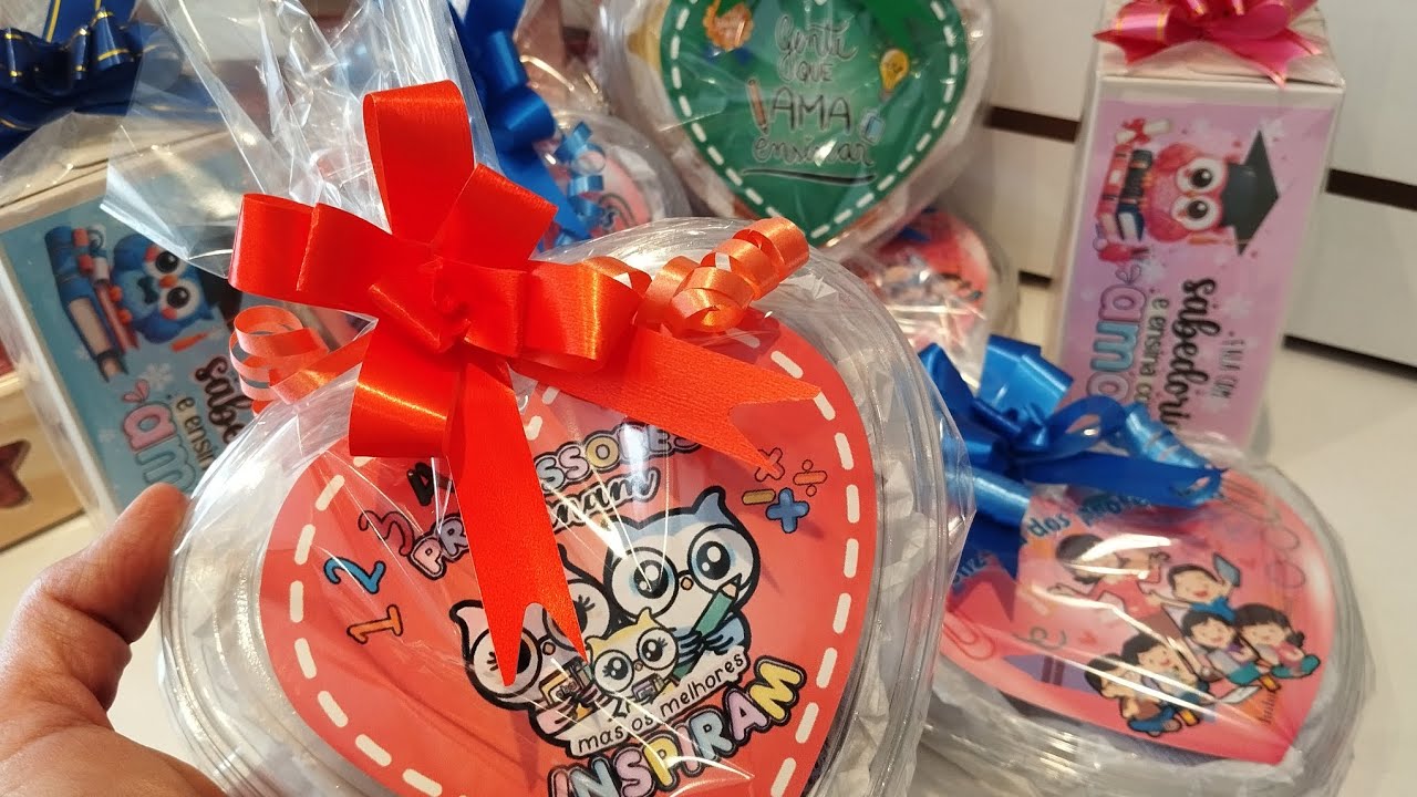 Idéias de presentes para o dia dos professores 