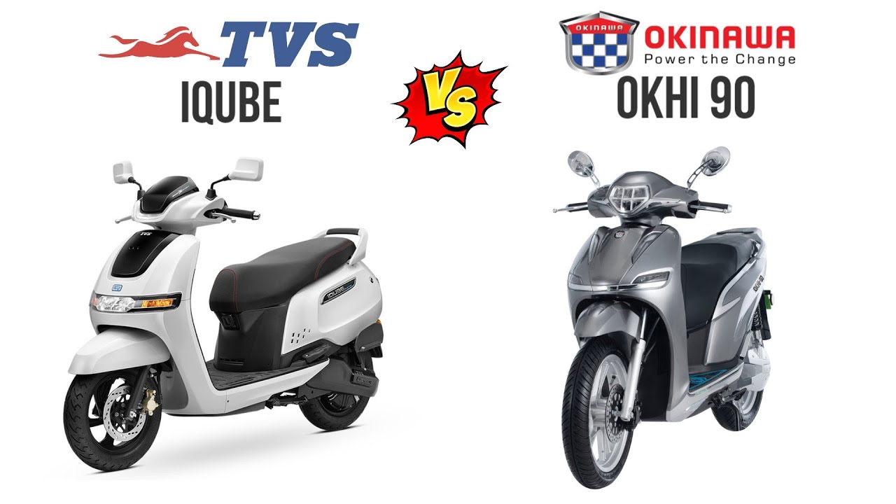 Okinawa Okhi 90 vs Tvs IQube | Comparison | Mileage | Top Speed | Price | Bike Informer