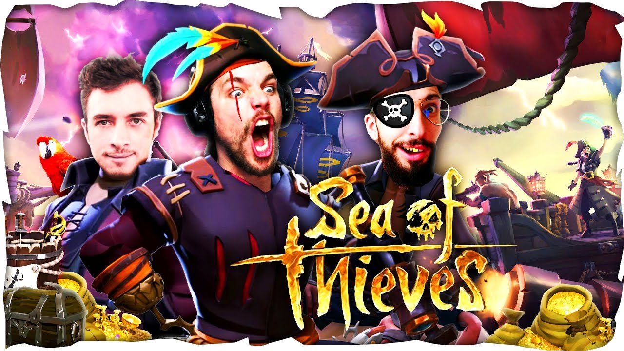LES APPRENTIS PIRATES sur SEA OF THIEVES !!