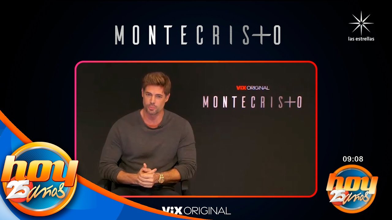 William Levy protagoniza la serie Montecristo en #ViX | Programa Hoy
