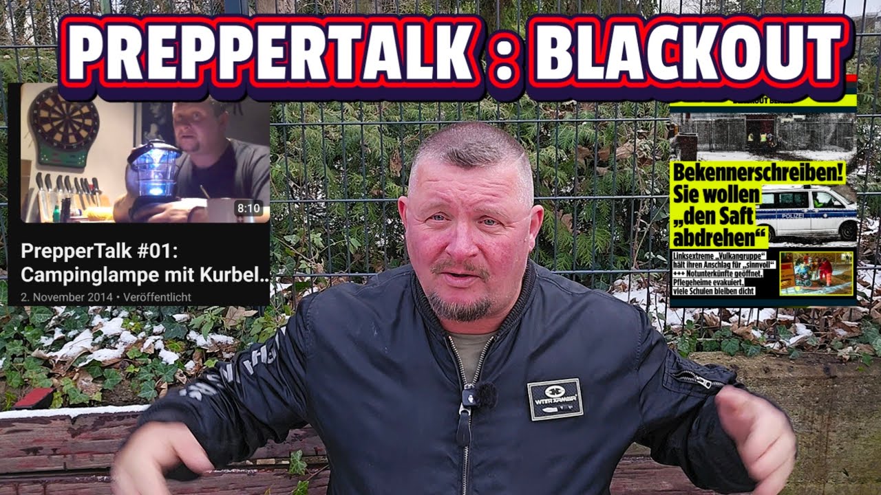🇩🇪 PREPPERTALK: BLACKOUT! Mitten in Deutschland sind ZigTausend ohne Strom u Prepper warnten davor!