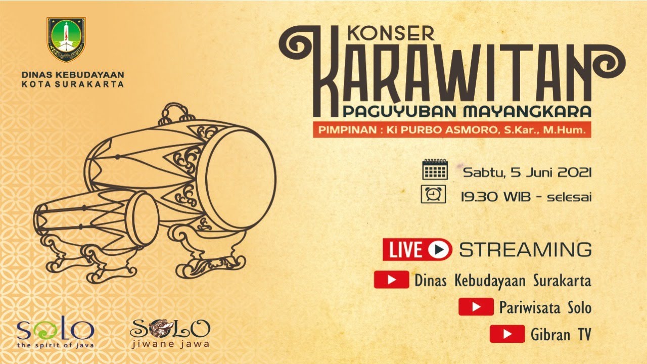 KONSER KARAWITAN PAGUYUBAN MAYANGKARA