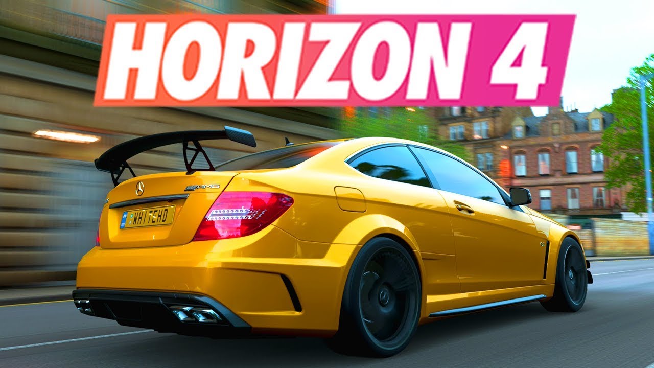Forza Horizon 4 - MERCEDES C63 AMG BLACK SERIES CUSTOMISATION !!