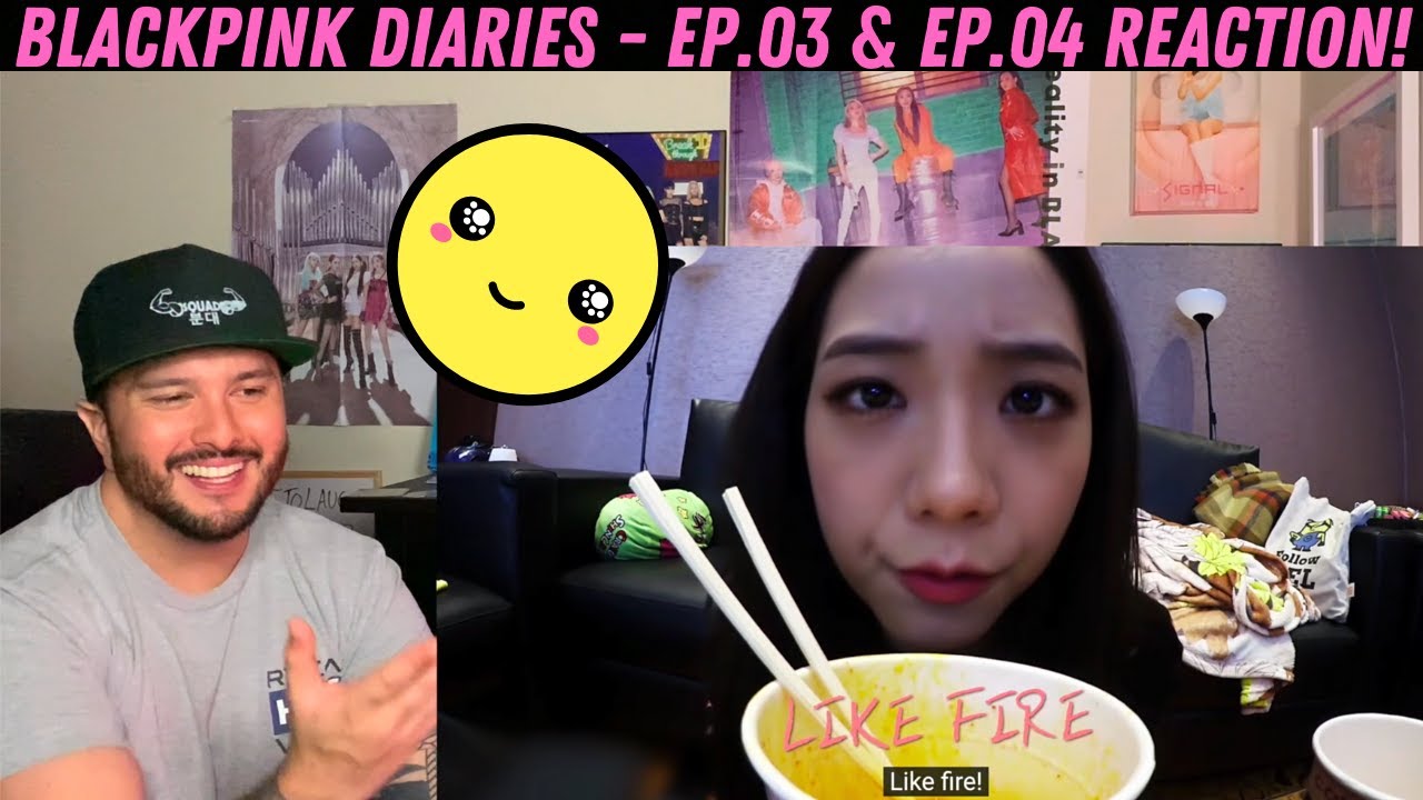BLACKPINK DIARIES EP.03 & EP.04 Reaction!
