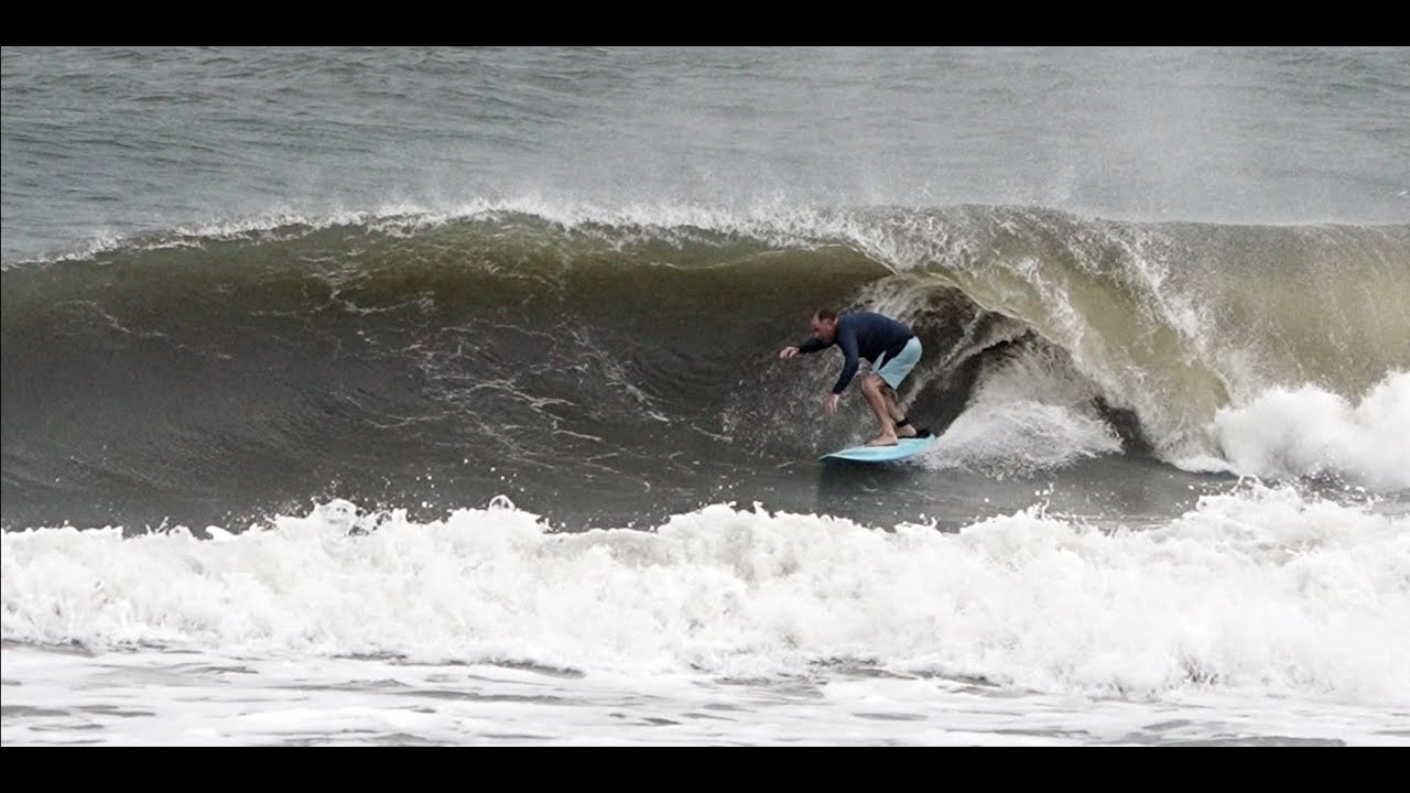 Ураганные волны продолжаются / Серфинг на северо-востоке Флориды, 10.01.25