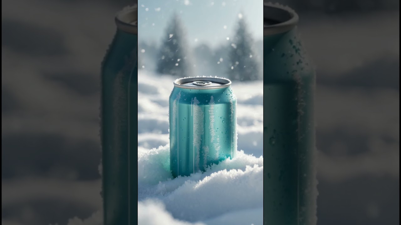 “Snow, Silence, and a Cold Can – Visual ASMR”