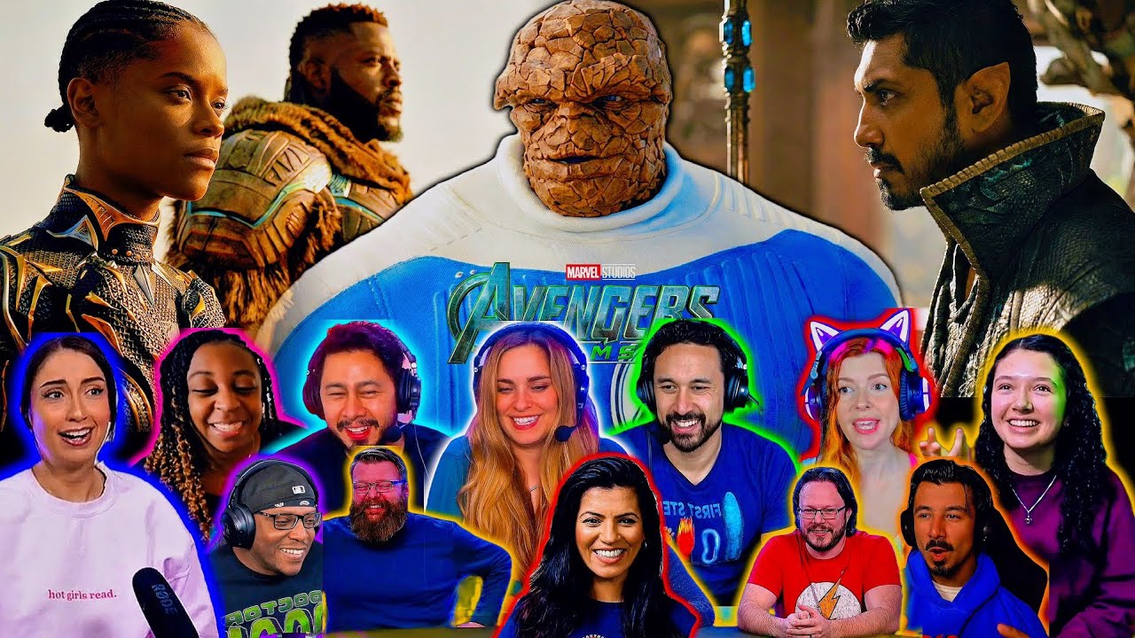 MCU Fans React To AVENGERS DOOMSDAY  FANTASTIC FOUR & BLACK PANTHER Trailer 4