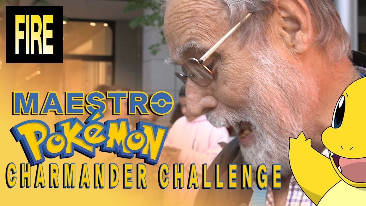 CHARMANDER CHALLENGE. El día más importante de EL MAESTRO POKÉMON.
