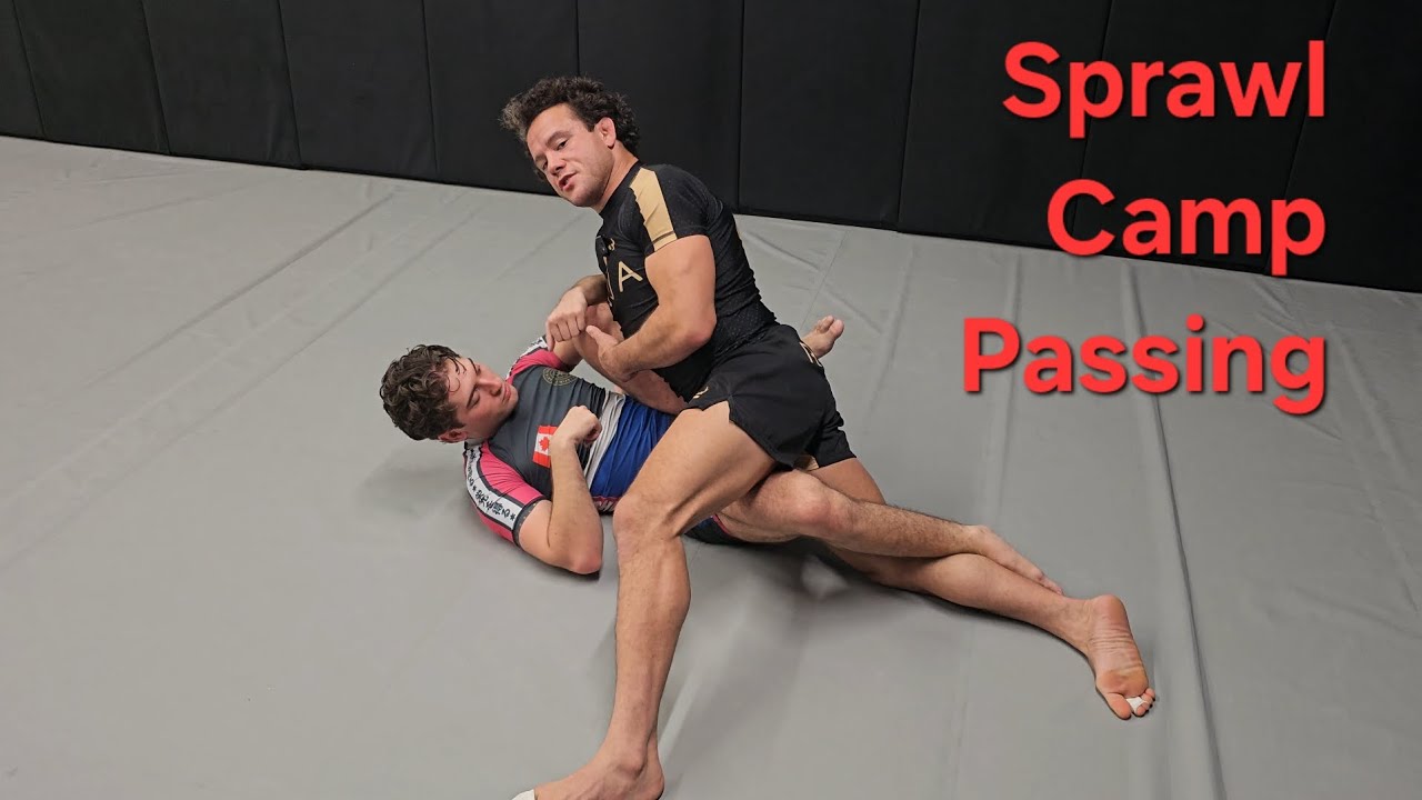 How To Pass The Knee Shield With PRESSURE - SPRAWL CAMPING