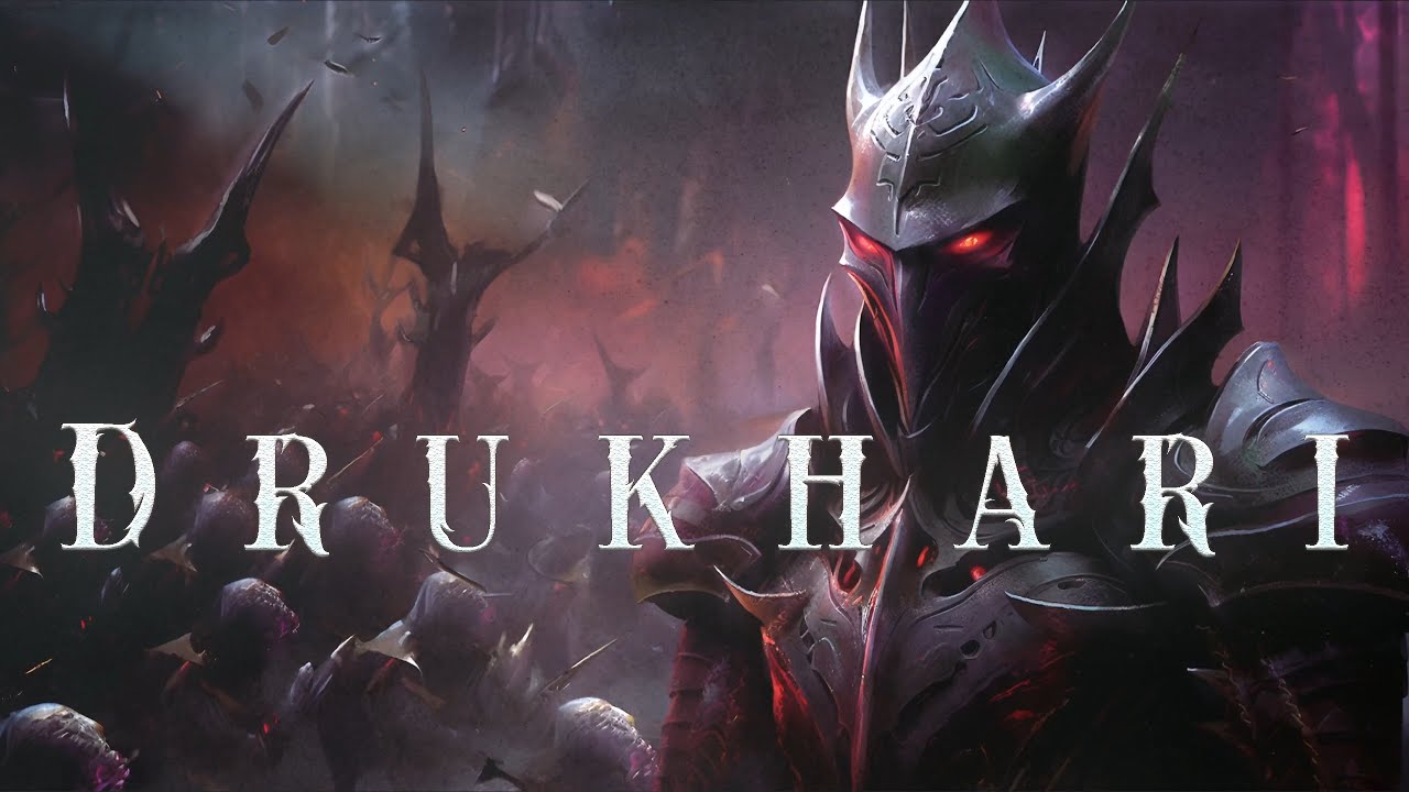 Drukhari - Dark Eldar | WH40k Ambient | Echoes of Torment & Webway Whispers | Music For PAINTING