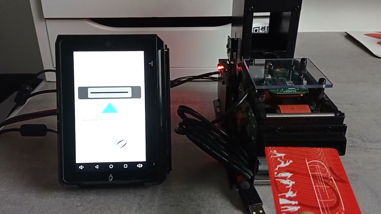 D&eacute;mo D&eacute;pileur de Cartes + Terminal Pax IM30