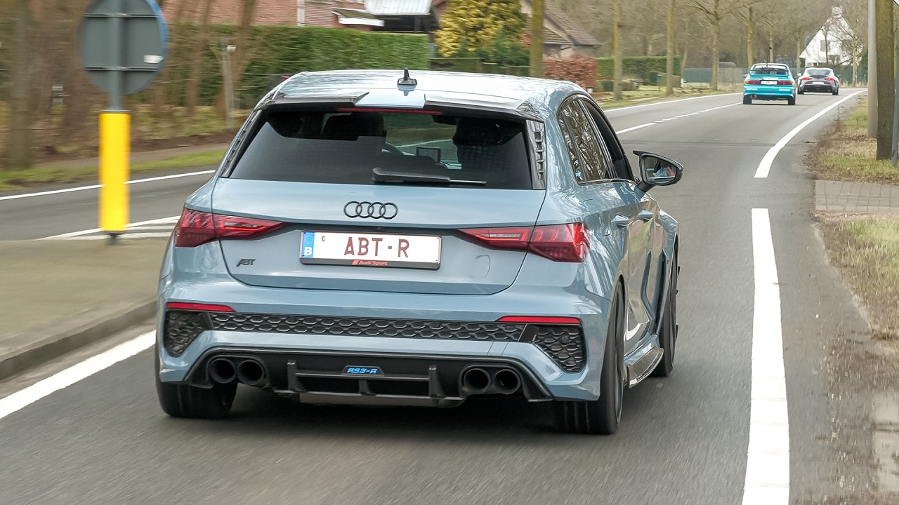 525HP ABT Audi RS3-R 8Y Sportback - Accelerations & Exhaust Sounds !