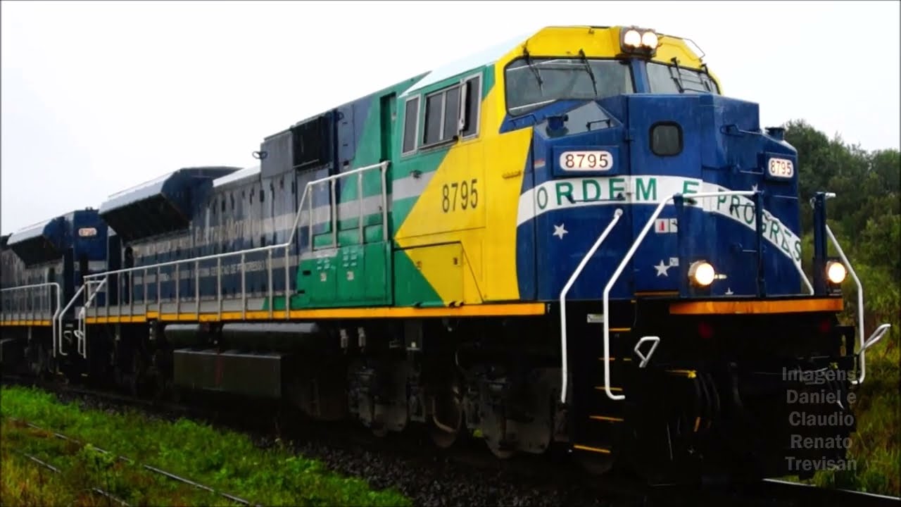 AS SD70 FAZENDO TESTES NO PARANÁ - 2016