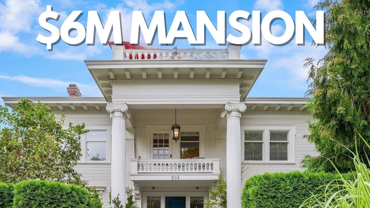 TOUR Seattle's White House, a $6M mansion by Volunteer Park