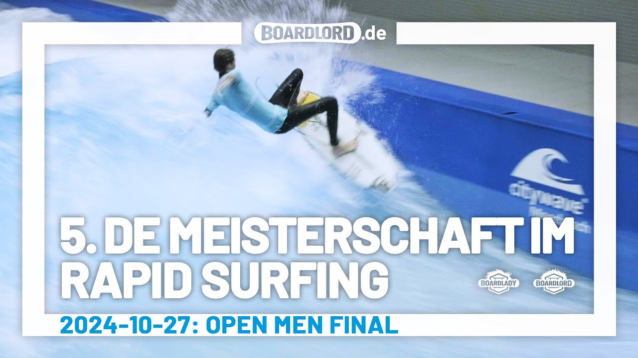 5. Deutsche Meisterschaft im Rapid Surfing, RheinRiff Düsseldorf, Open Men Final