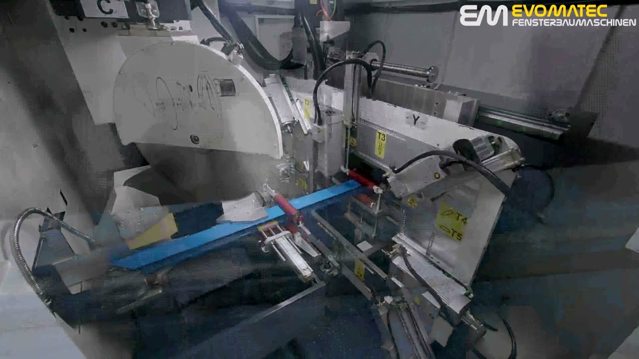 CNC MACHINING CENTER CUTTING AND DRILLING MACHINE 8 AXIS