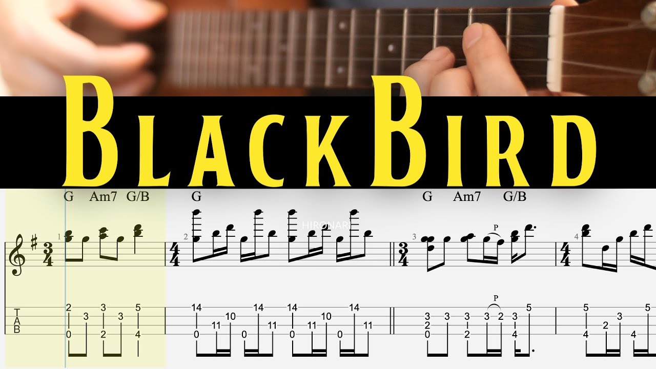 「Blackbird」The Beatles【Solo UkuleleTAB】